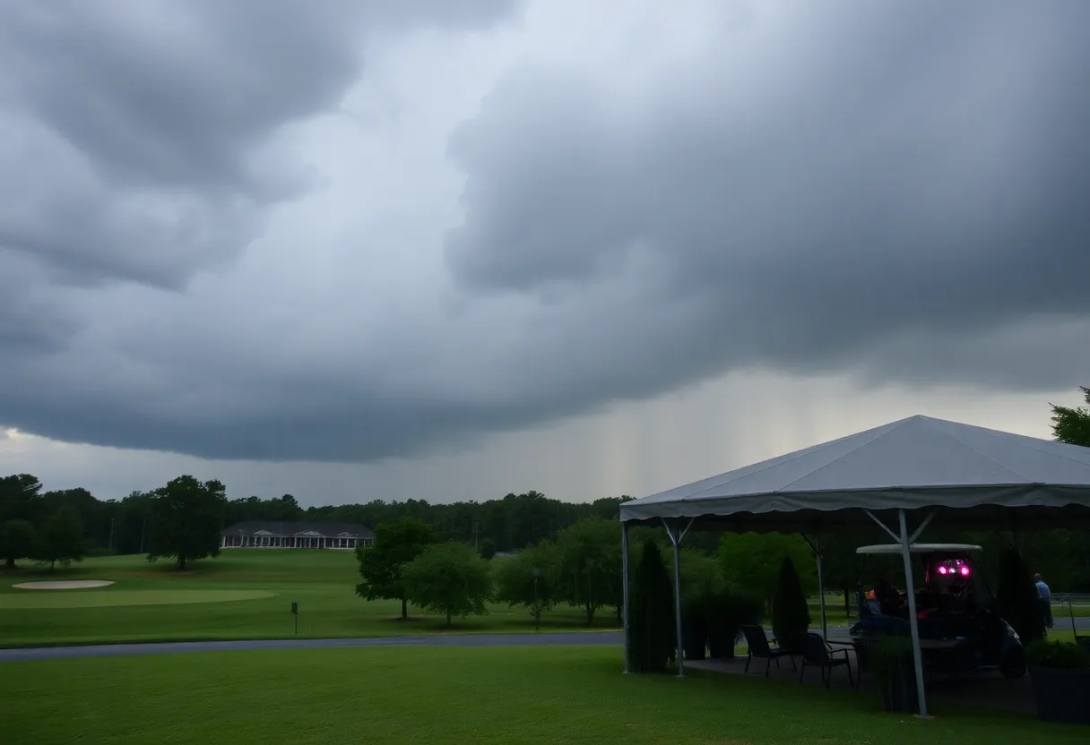 Thundershowers in Aiken with community events