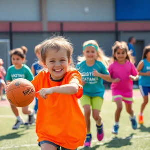 Special needs athletes from Augusta Stars competing at Special Olympics