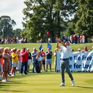 Community send-off event for Augusta University Golf Team