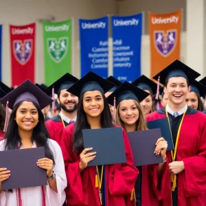 Mini graduation ceremony honoring student-athletes at Augusta University.