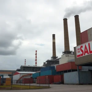 Containerboard mill environment with closed sign
