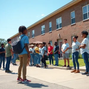 Families and youth engaging in community programs in Augusta