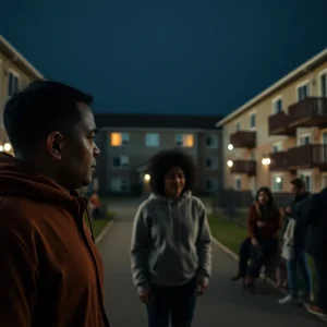Apartment complex with a focus on community safety