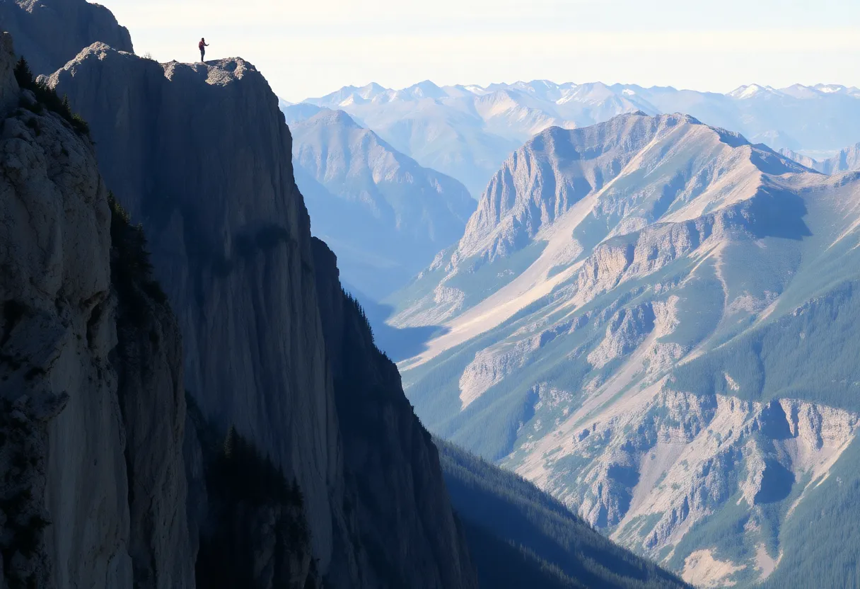 Rugged terrain of the North Cascades, ideal for climbing