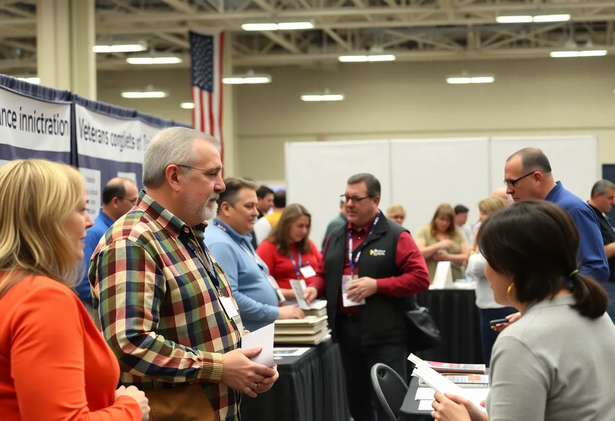 Veterans at VA Augusta expo accessing resources