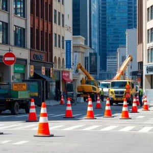 Construction activity in downtown Augusta impacting local businesses