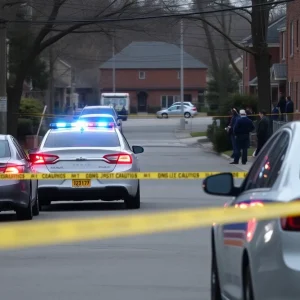 Police presence in Augusta after a shooting incident