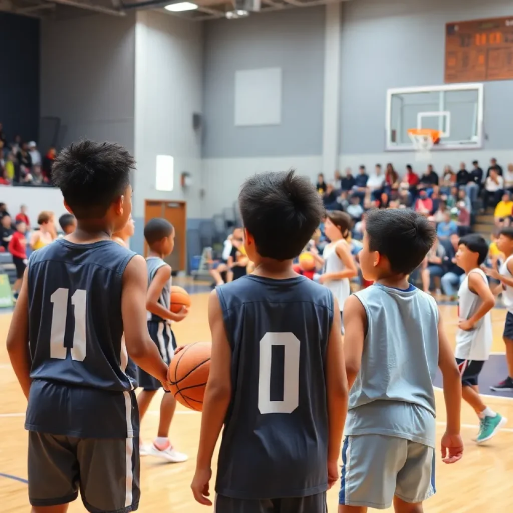 Youth basketball teams compete at the Big Cross Classics Tournament in Augusta