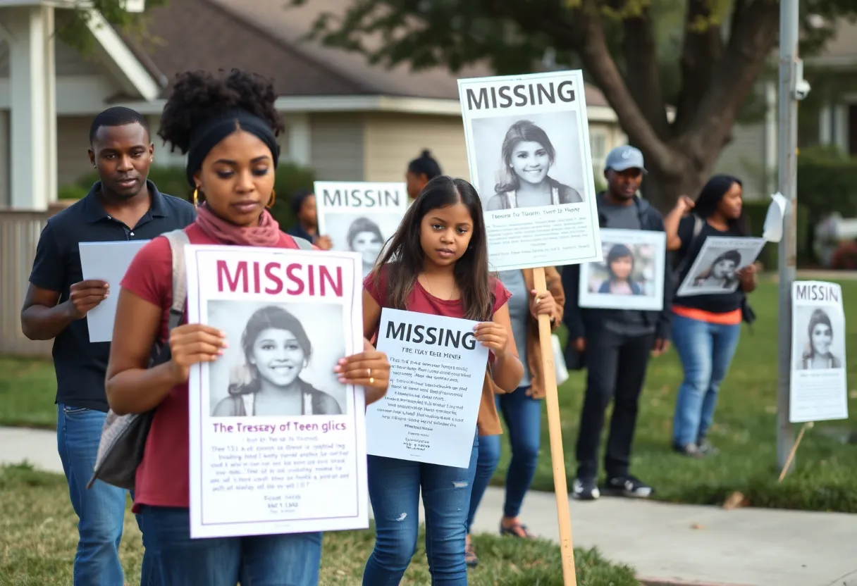 Community members searching for missing teenagers in Augusta