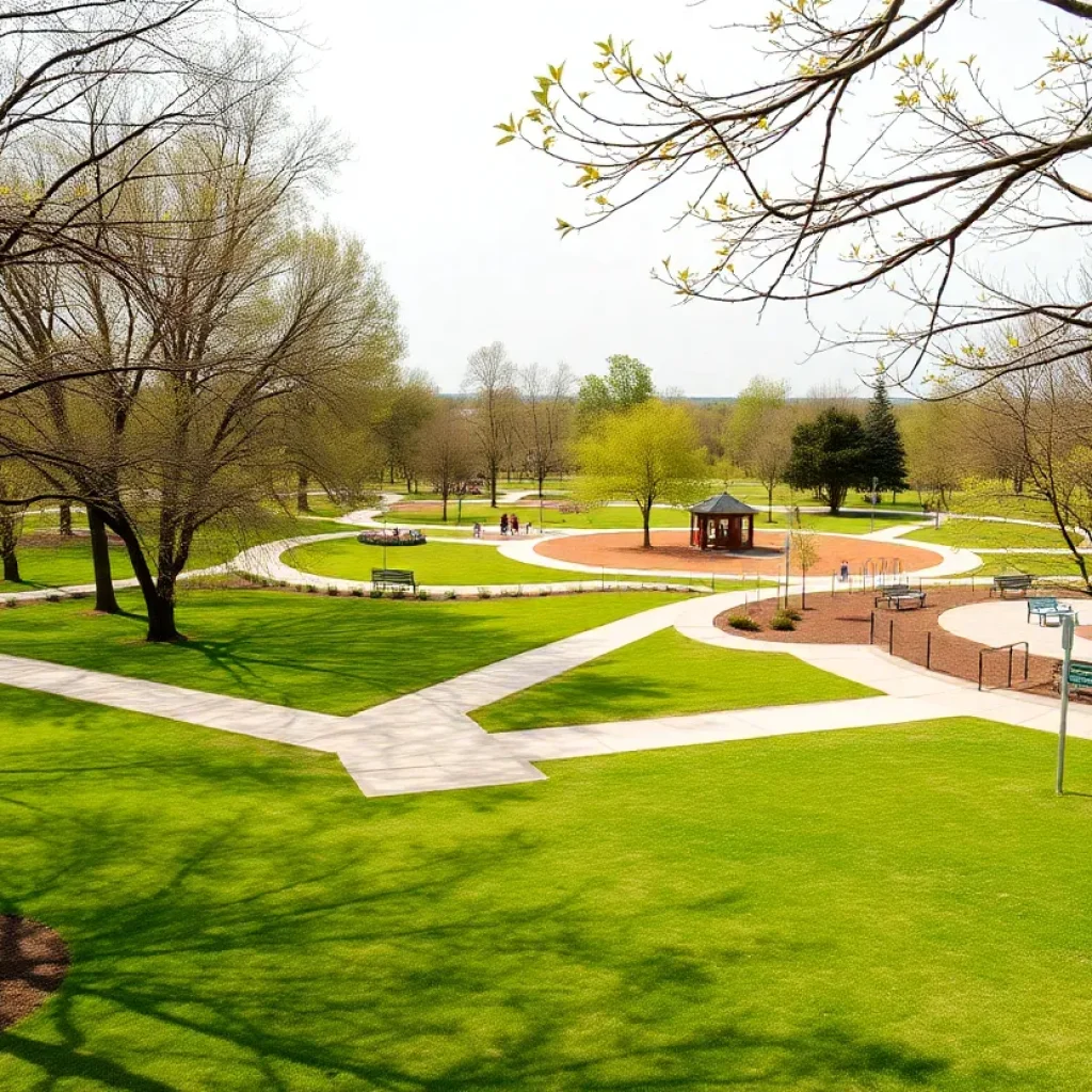 Enhancements at Diamond Lakes Park for safety and accessibility