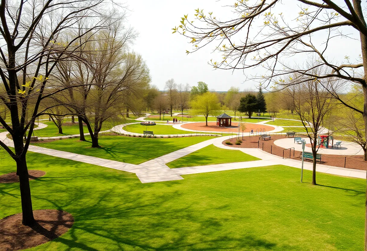 Enhancements at Diamond Lakes Park for safety and accessibility