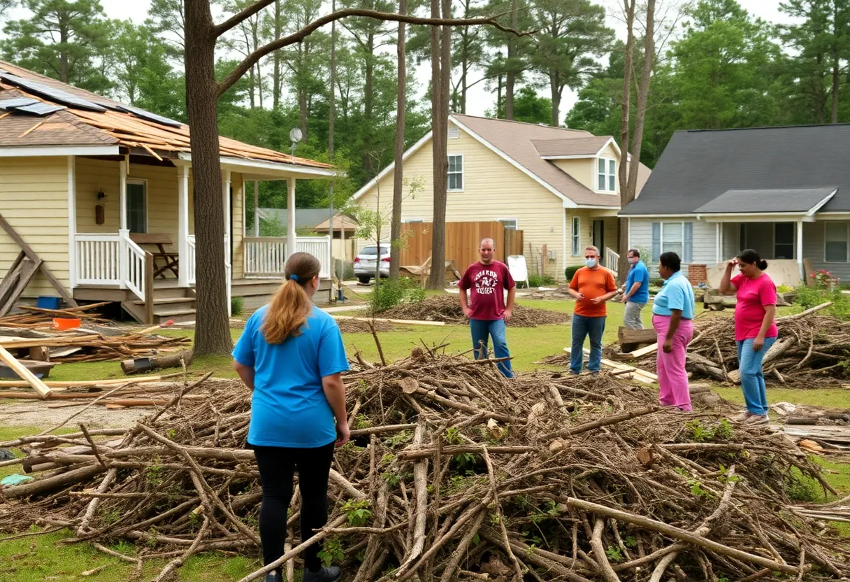 Residents recovering from Hurricane Helene in Georgia
