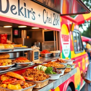 Mustard Seed Eatery breakfast food truck serving delicious soul food.