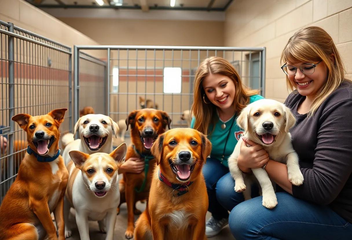 Animals at Augusta Animal Shelter looking for adoption