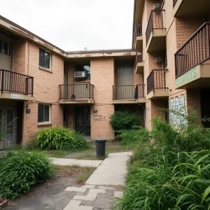 Distressed low-income apartment complex in Augusta