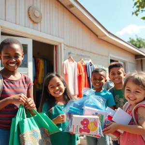 Families receiving help at Augusta Dream Center