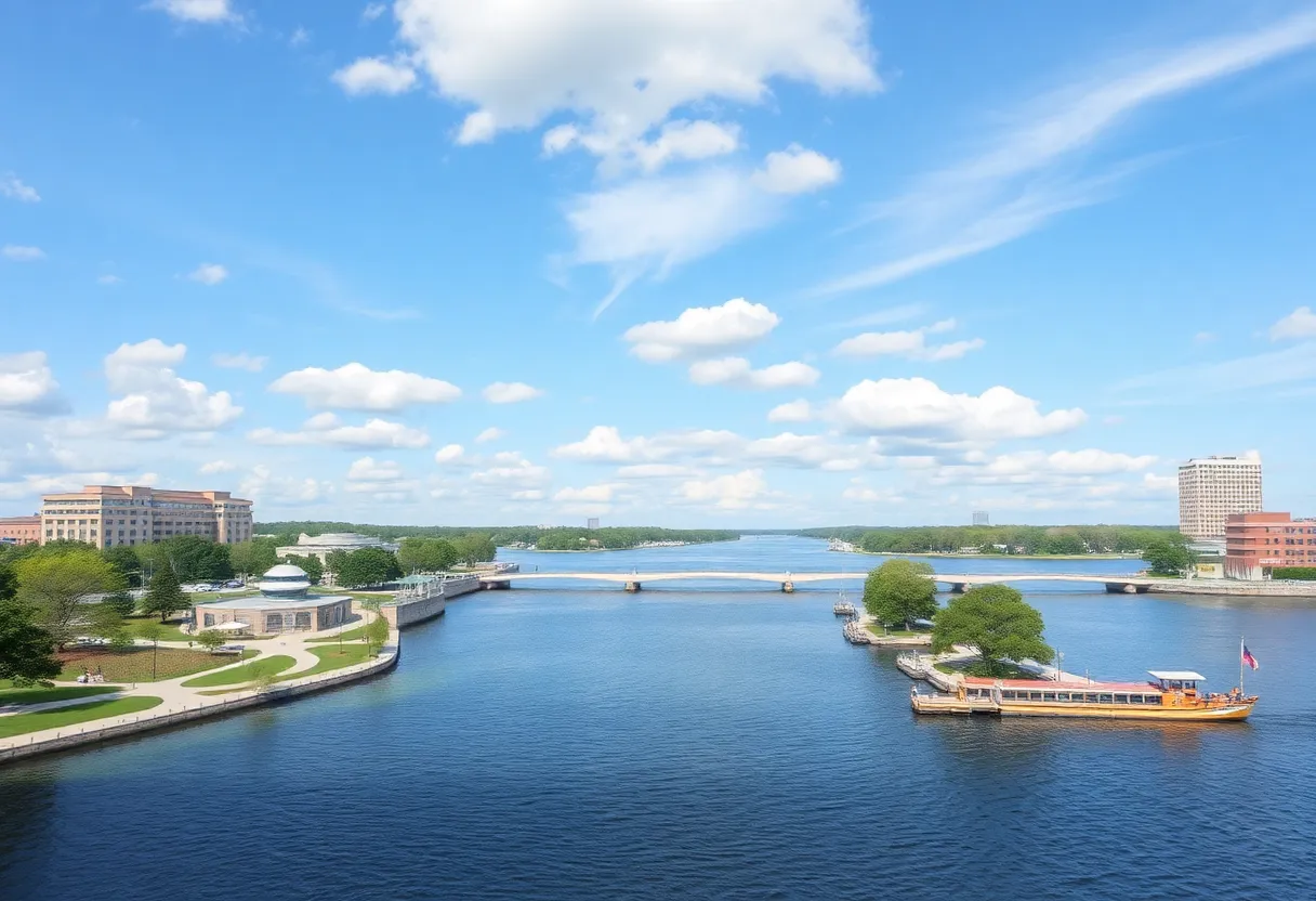 Proposed revitalization plan for Augusta's riverfront