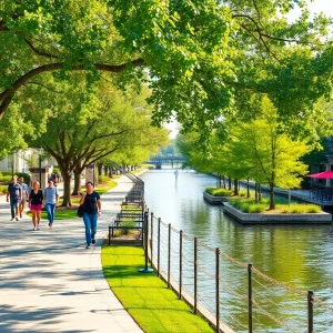 Augusta Riverwalk showcasing upgraded parks and infrastructure.