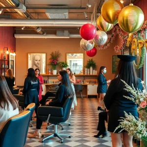 Celebration at Bloom Hair Co. salon in Bremen