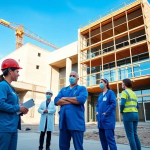 Renovation work at Doctors Hospital of Augusta