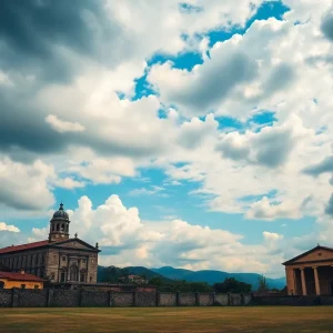 A scenic view of historical Georgia landscape reflecting its rich heritage.
