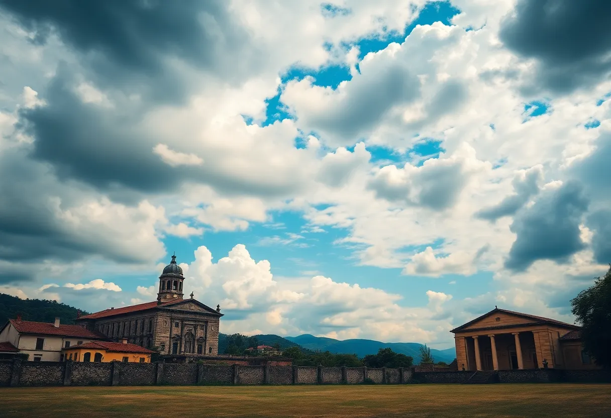 A scenic view of historical Georgia landscape reflecting its rich heritage.