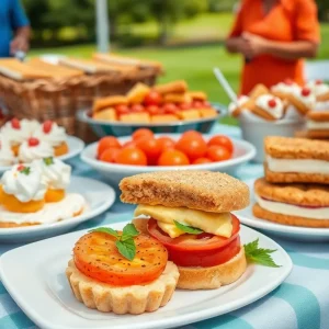 Delicious food varieties at the Masters Tournament