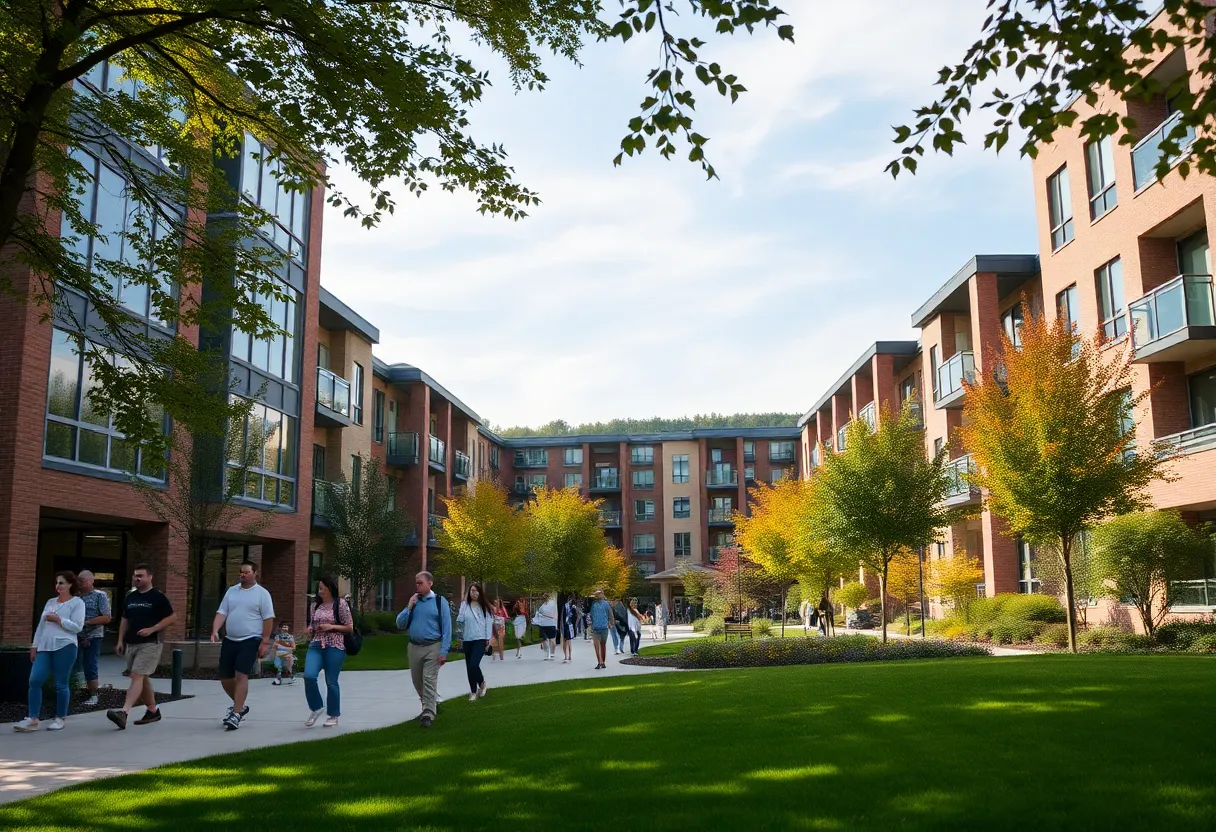 Students moving into Augusta University campus