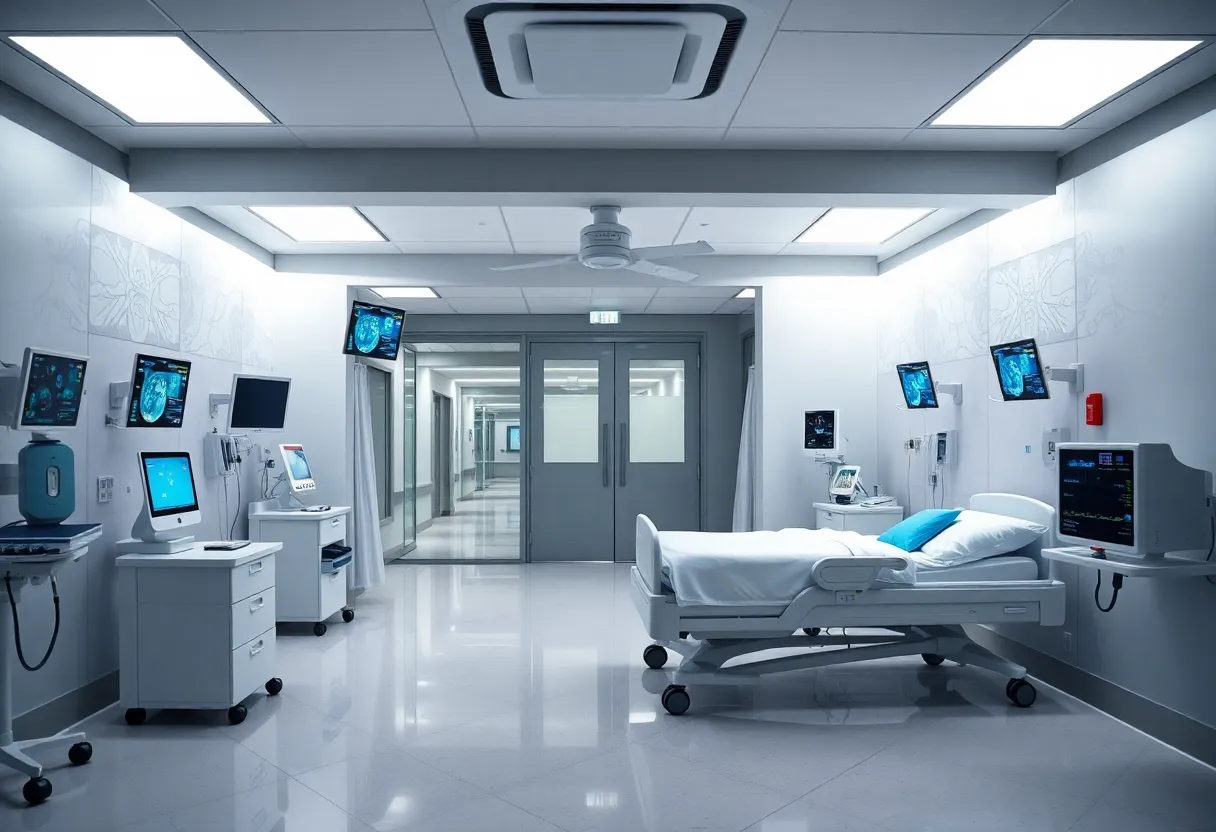 The new Arthur M. Blank Hospital with advanced pediatric care technology