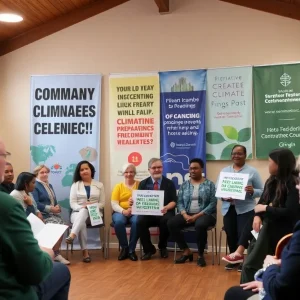 Community leaders advocating for climate action in Augusta