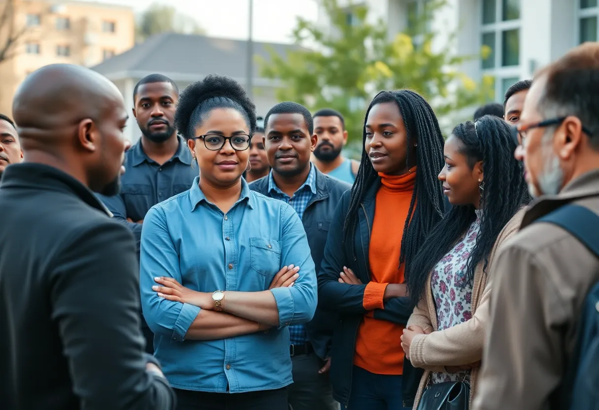 Discussion on social challenges in the community