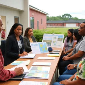 Leaders in Augusta discussing climate change impacts