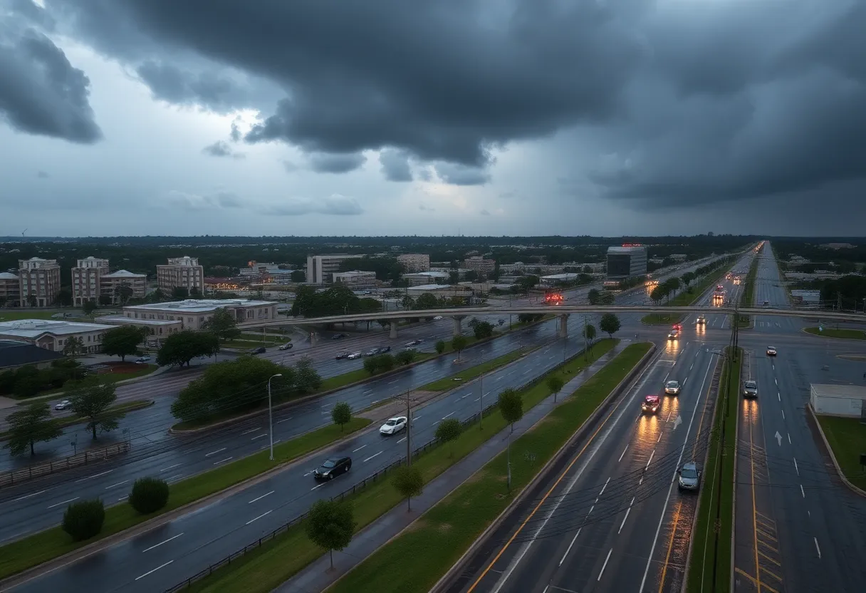 Severe flash flooding in Central South Carolina after heavy rain
