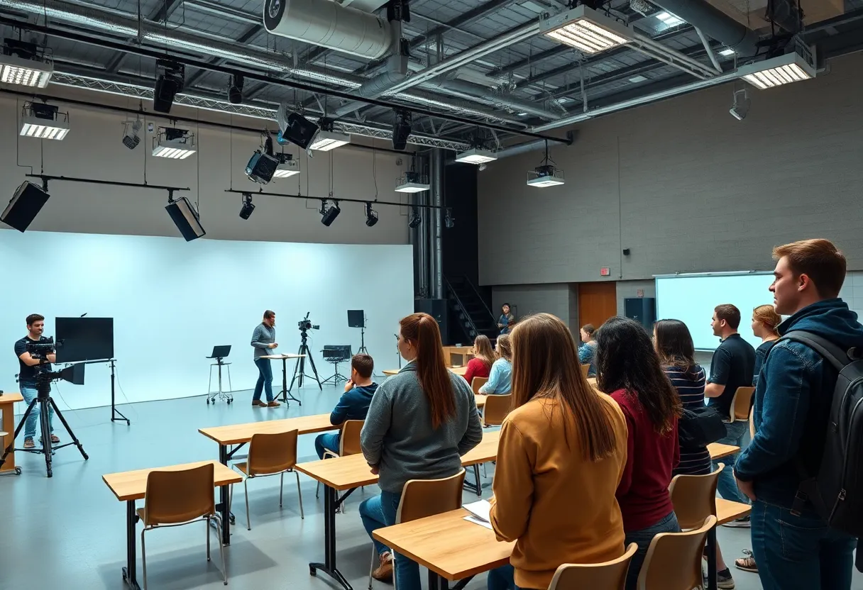 Georgia Film Academy training facility for film and TV careers