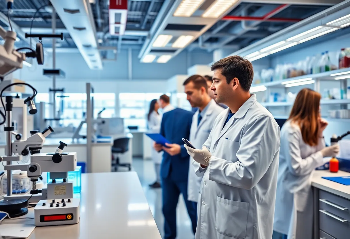 State-of-the-art research lab in Georgia's life sciences sector