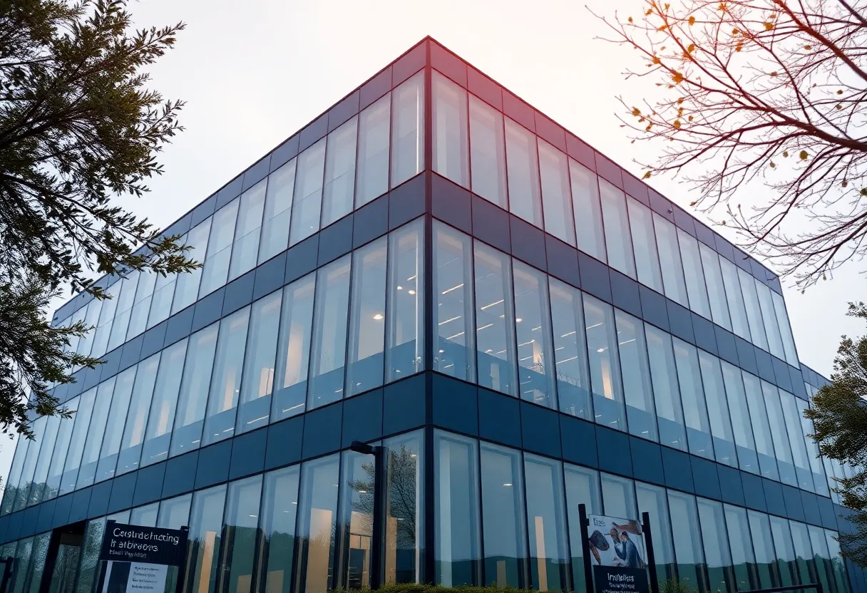 Corporate building of Georgia-Pacific reflecting leadership transition