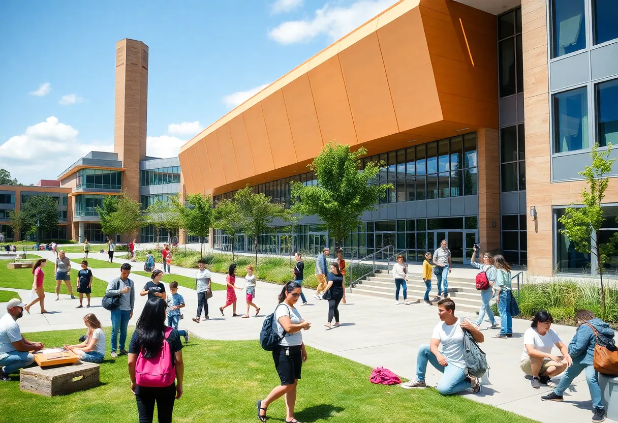 Students engaged in creative activities at Georgia Tech