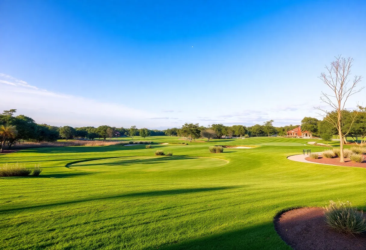 A picturesque par-3 golf course in Augusta, GA