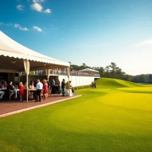 Luxury hospitality experience at the Masters Tournament.