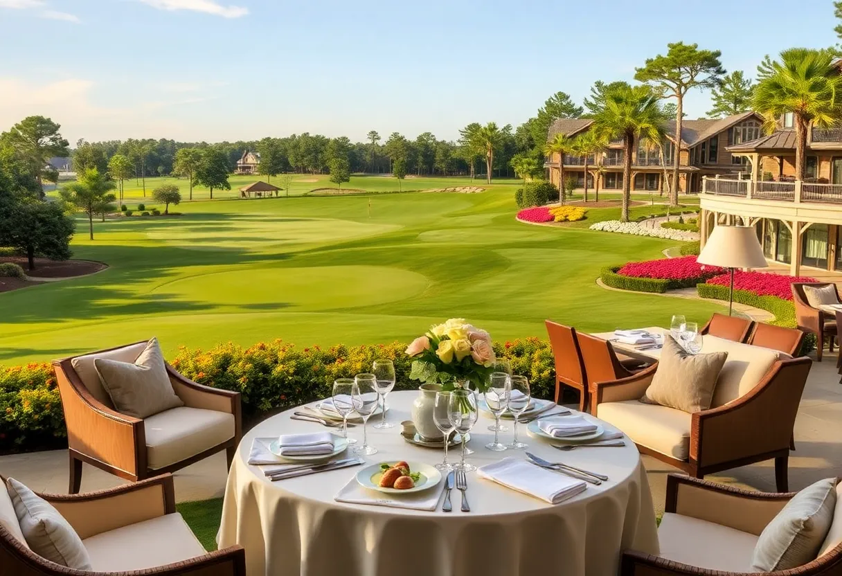 Luxurious hospitality at the Masters Tournament in Augusta