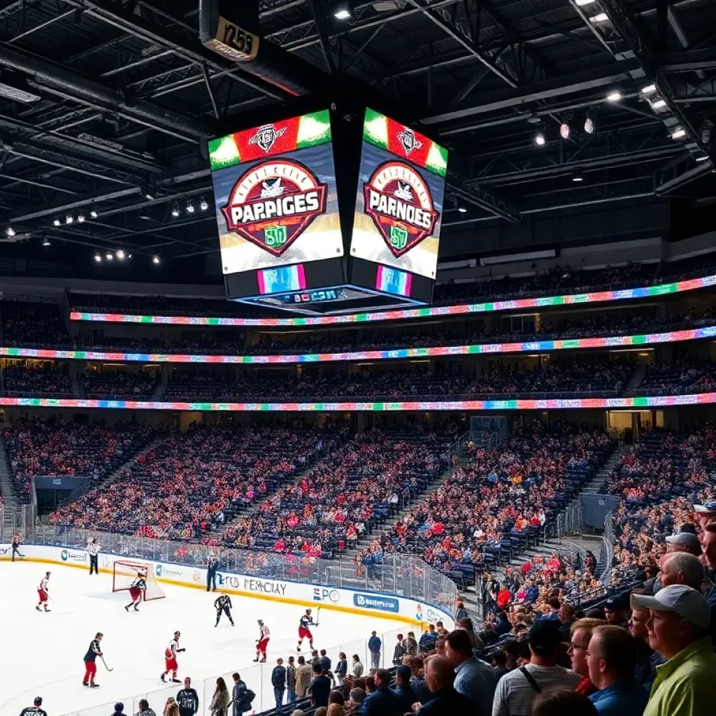 Rendering of the new ECHL arena in Augusta, Georgia