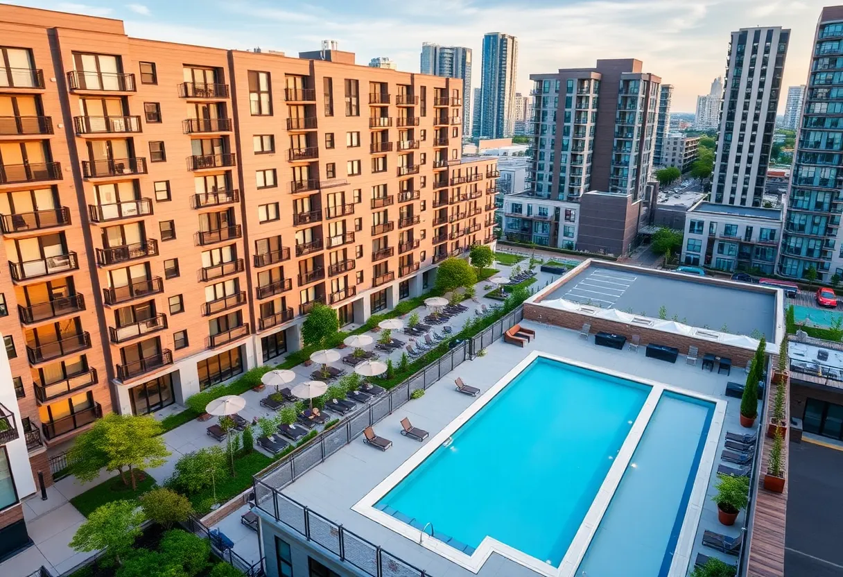 Rambler Atlanta luxury student housing exterior view