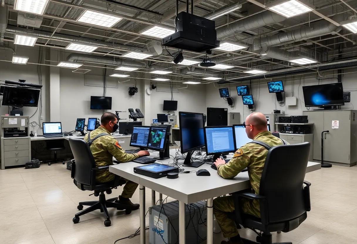 Electronic warfare units at Robins Air Force Base
