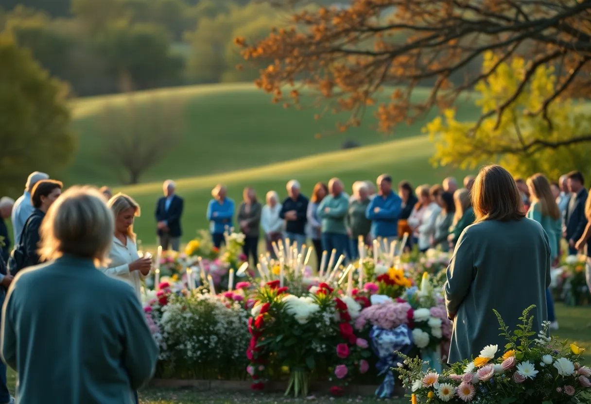 Memorial gathering for community member Sara Grace Haskins Hilliard McTaggart