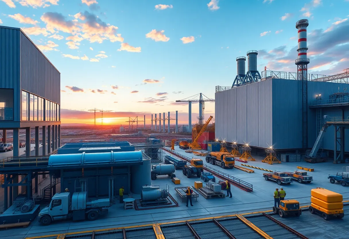 New Stow Group manufacturing facility in Georgia under construction