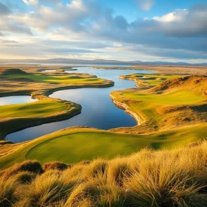 Scenic view of TPC Sawgrass golf course showcasing its challenging layout