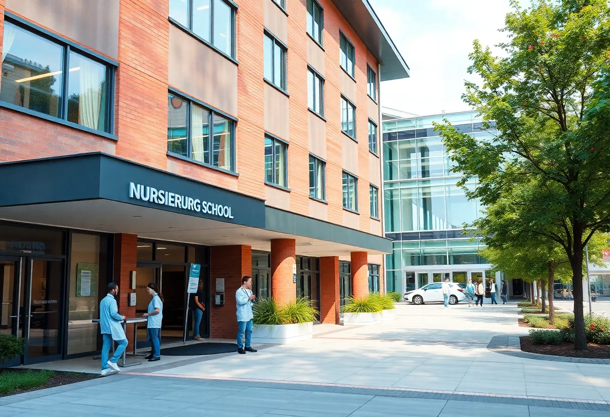 Modern nursing school facilities at UGA
