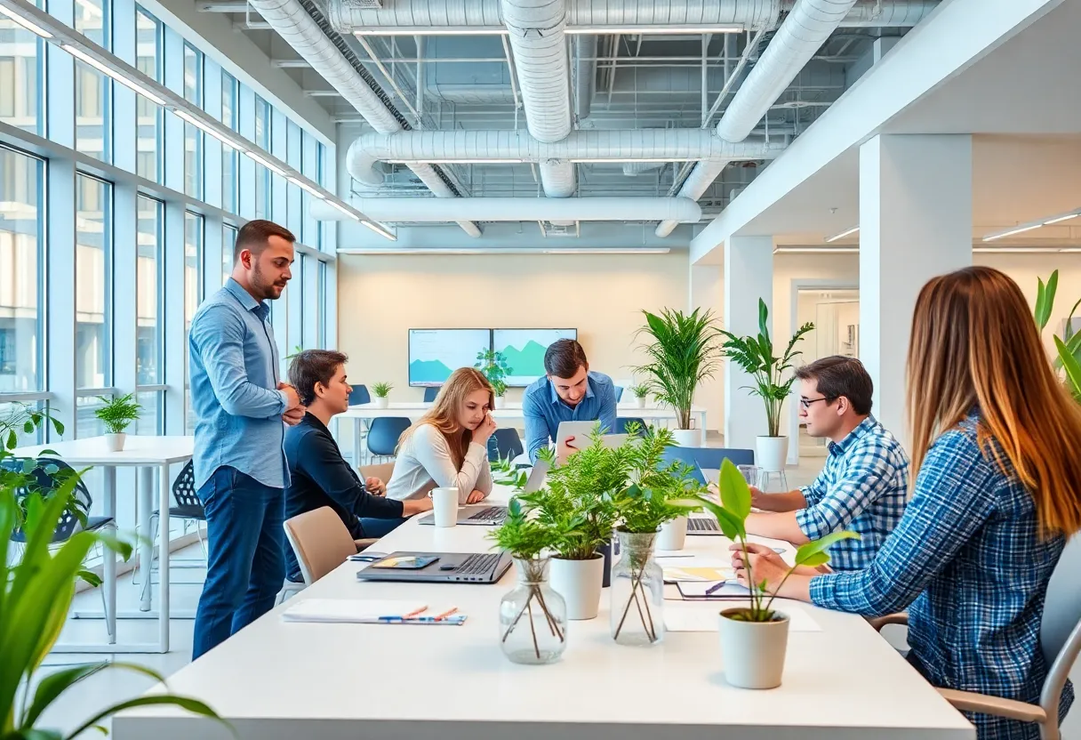 Collaborative workspace for sustainability innovation
