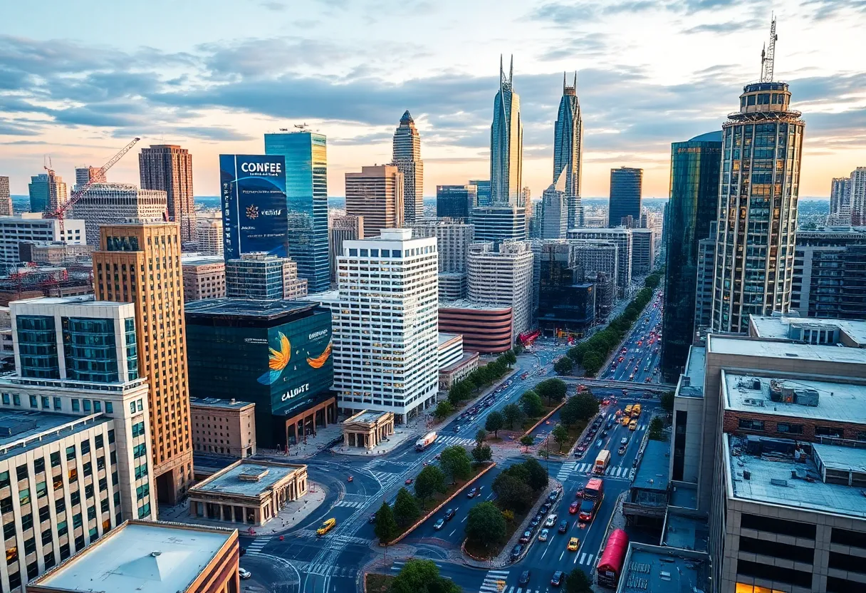 Skyline of Atlanta, Georgia representing business growth