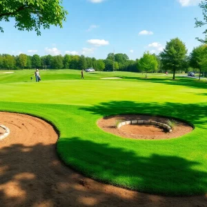 Renovation work at The Patch Golf Course in Augusta
